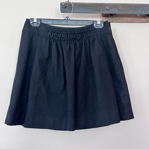 J. Crew skirt mini short Size 6 black